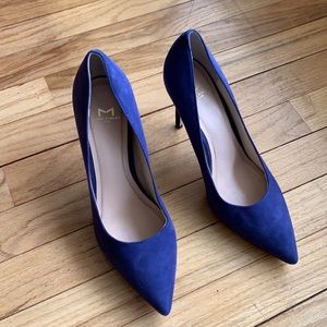 Marc Fisher Blue Suede Pumps